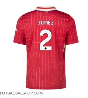 Liverpool Joe Gomez #2 Domácí Dres 2024-25 Krátký Rukáv